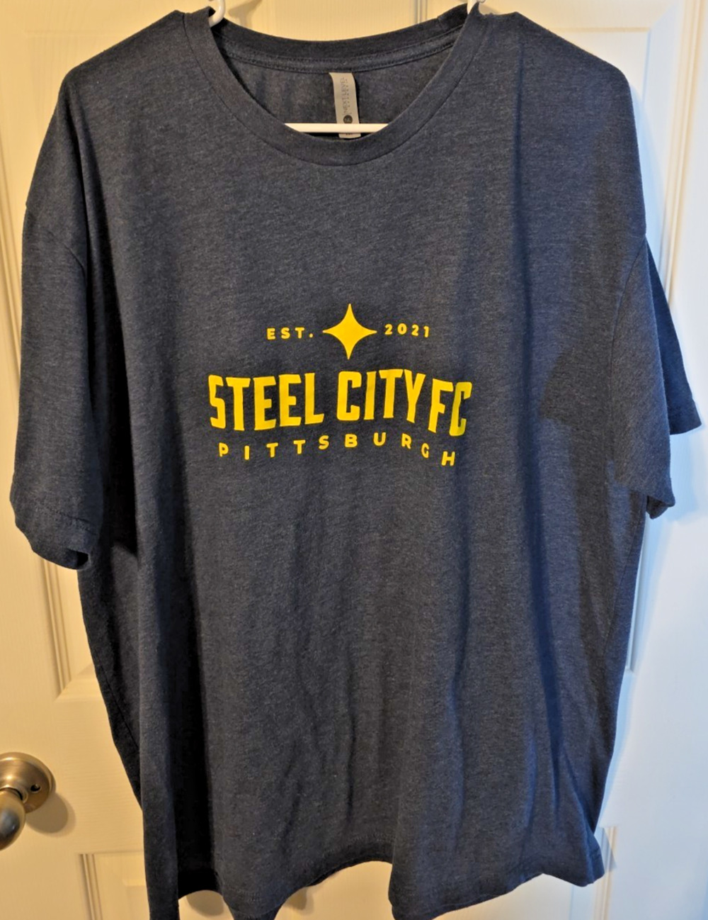 Steel City FC Pittsburgh Men's Navy T-Shirt 2XL